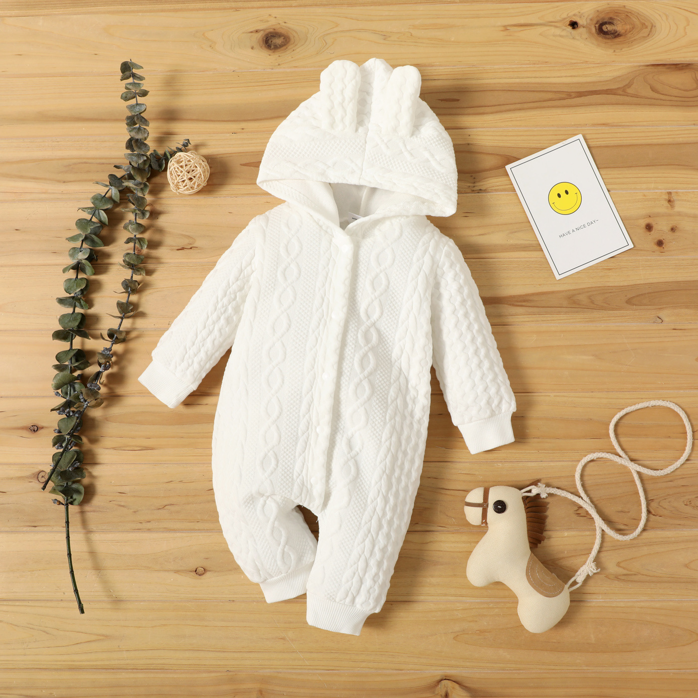 Baby Hooded Romper