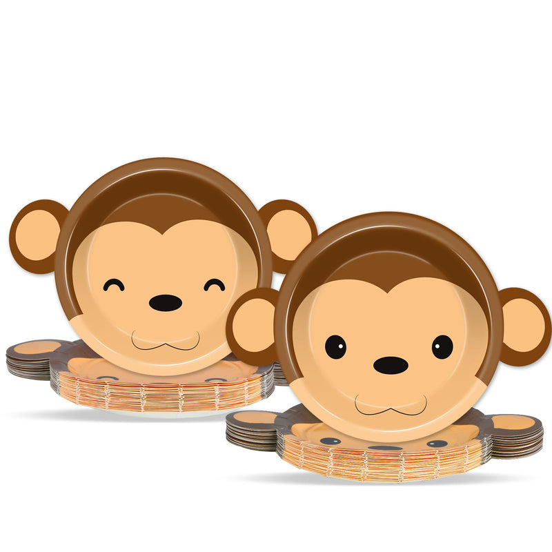 Monkey Paper Plates