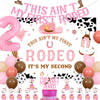 Surprise Western Cowgirl 2nd Birthday Decorations