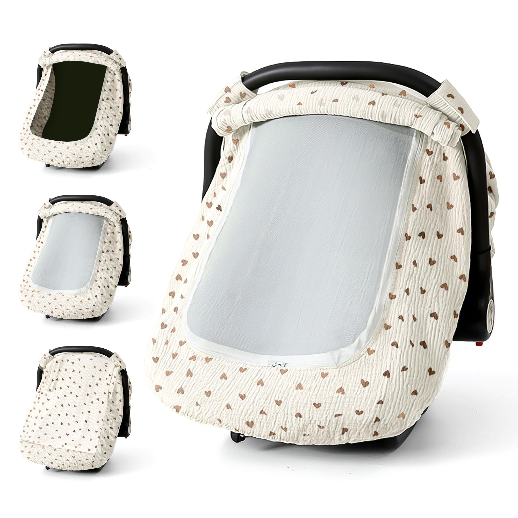 Muslin Car Seat Cover