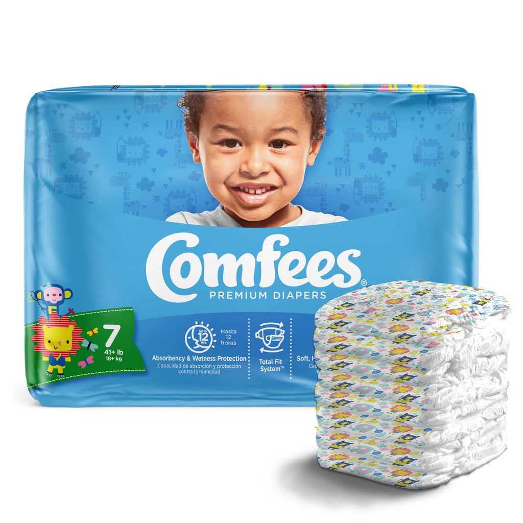 Comfees Diapers Size 7