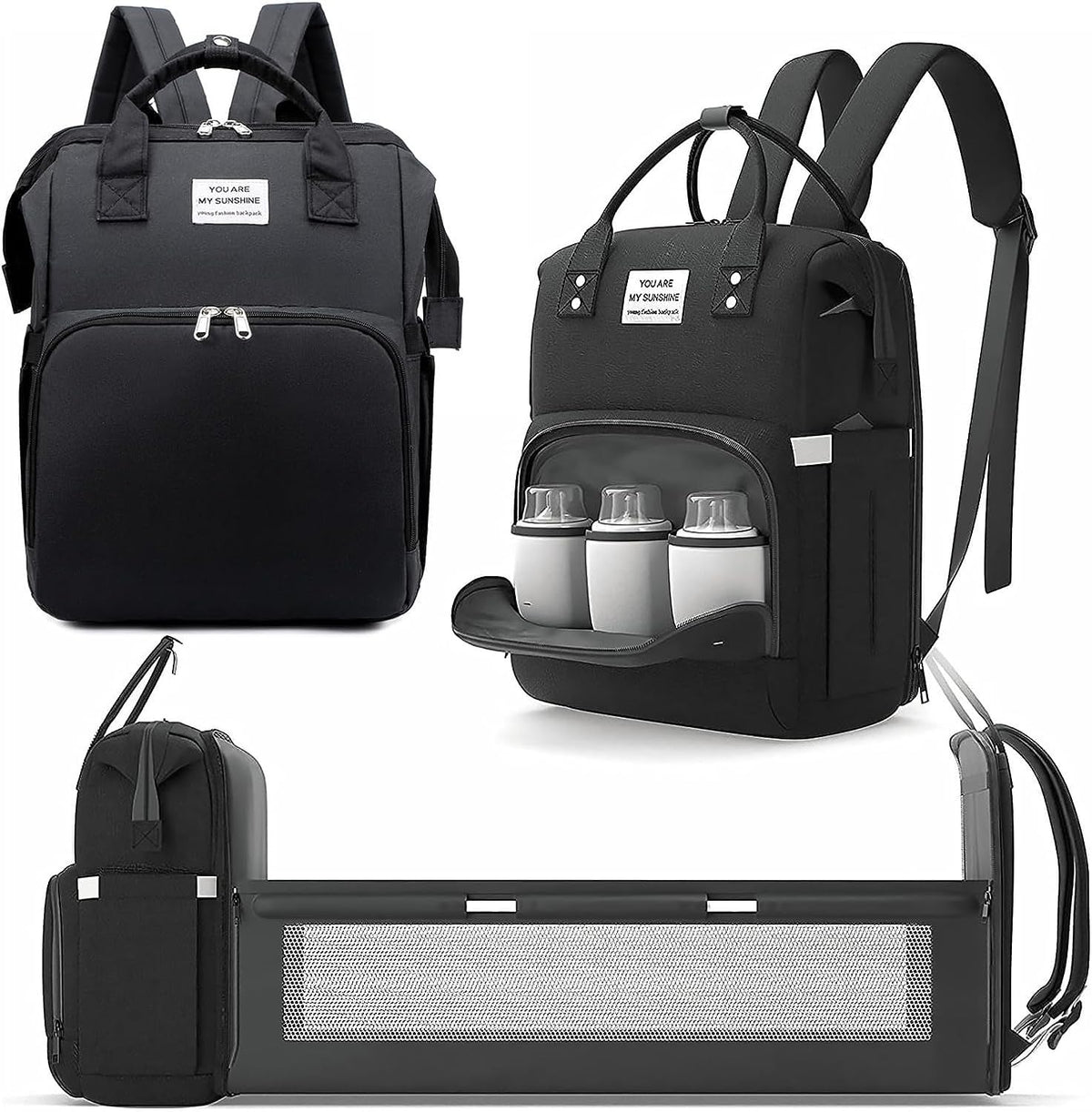 Diaper Baby Bag Backpack with Changing Station