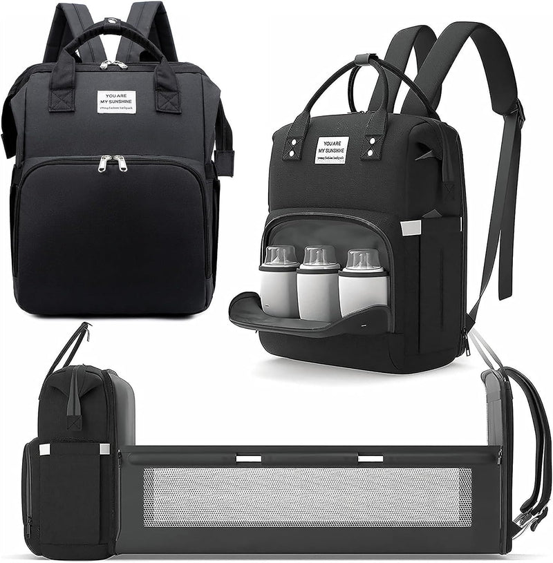 Diaper Baby Bag Backpack with Changing Station