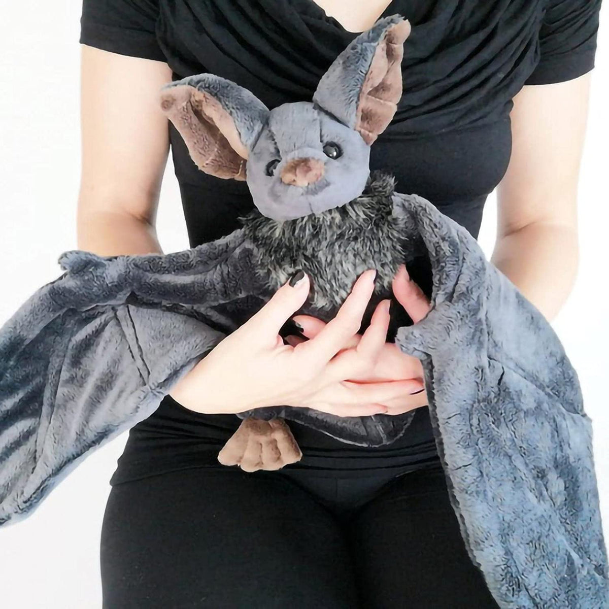 Large Bat Plush Toys Creepy Goth Bat