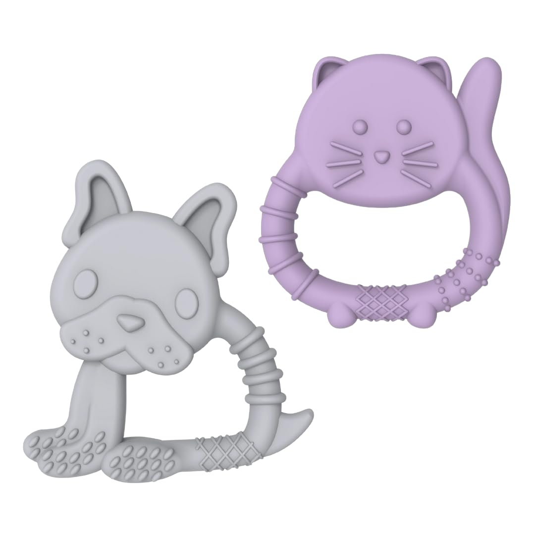 Melii Baby Teethers 100% Food Grade Silicone