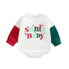 Christmas Sweatshirt Romper 12-18 Months