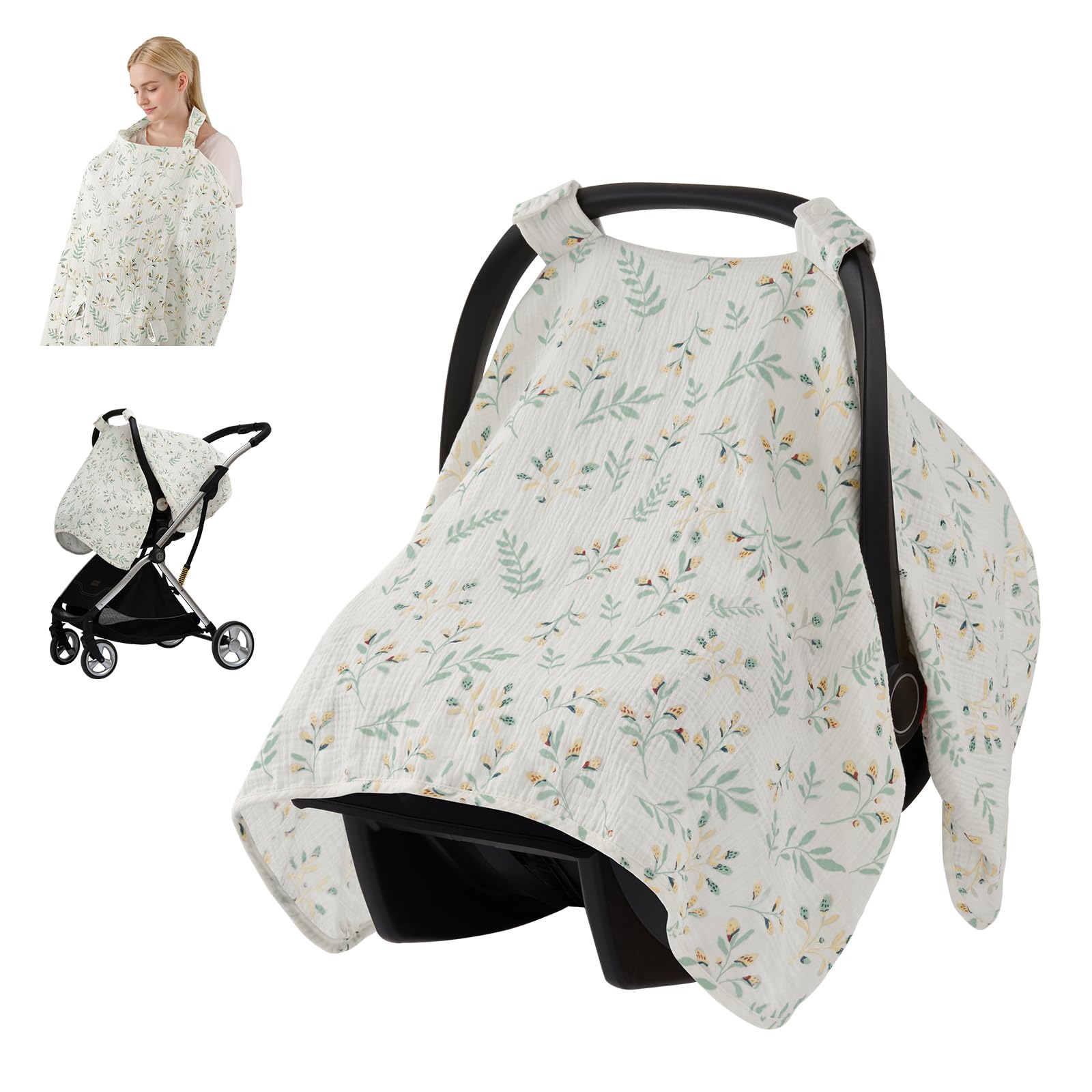 Blissful Diary Car Seat Cover