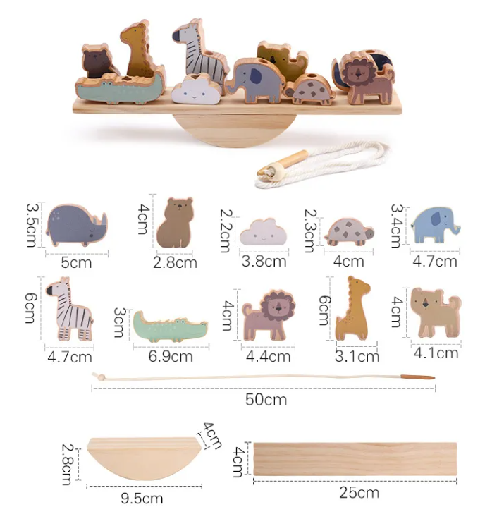 Wooden Learning Toy Set