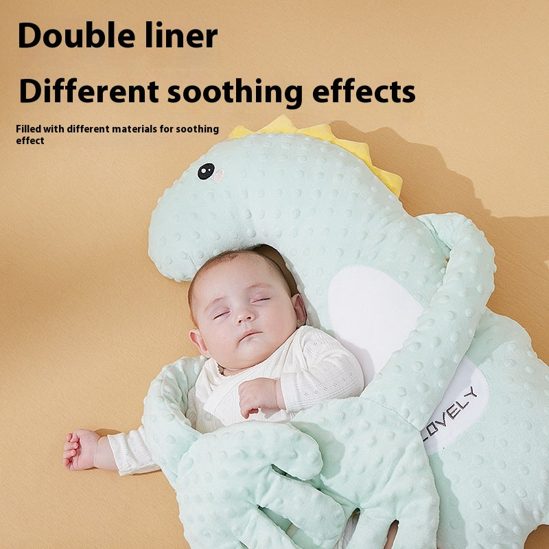 Green Dinosaur Pillow