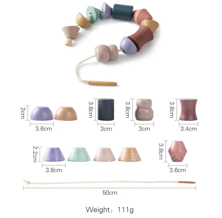 Wooden Learning Toy Set