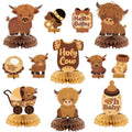 Highland Cow Centerpieces