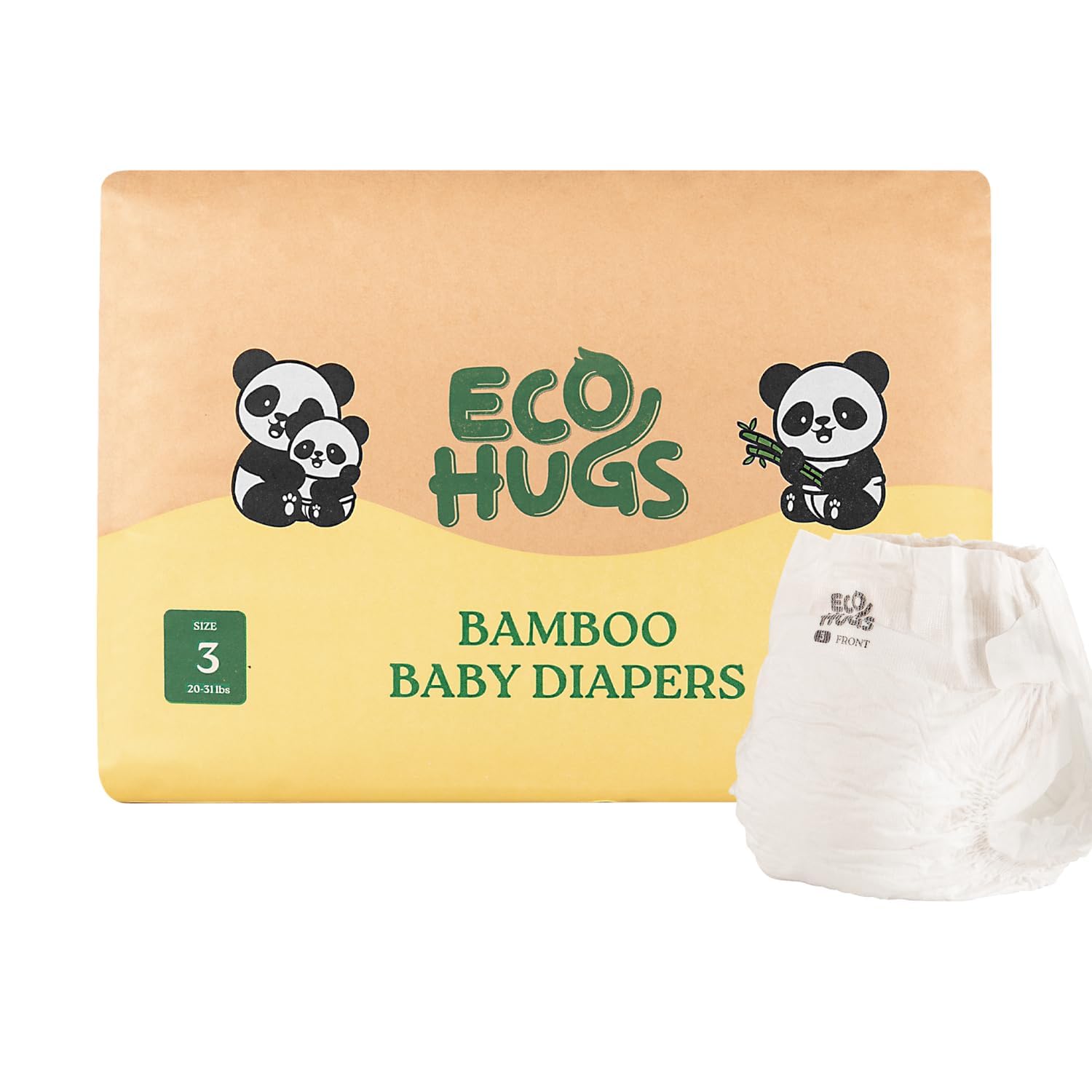 EcoHugs Bamboo Diapers