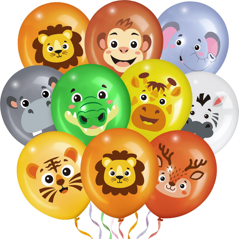 Animal Print Latex Balloons