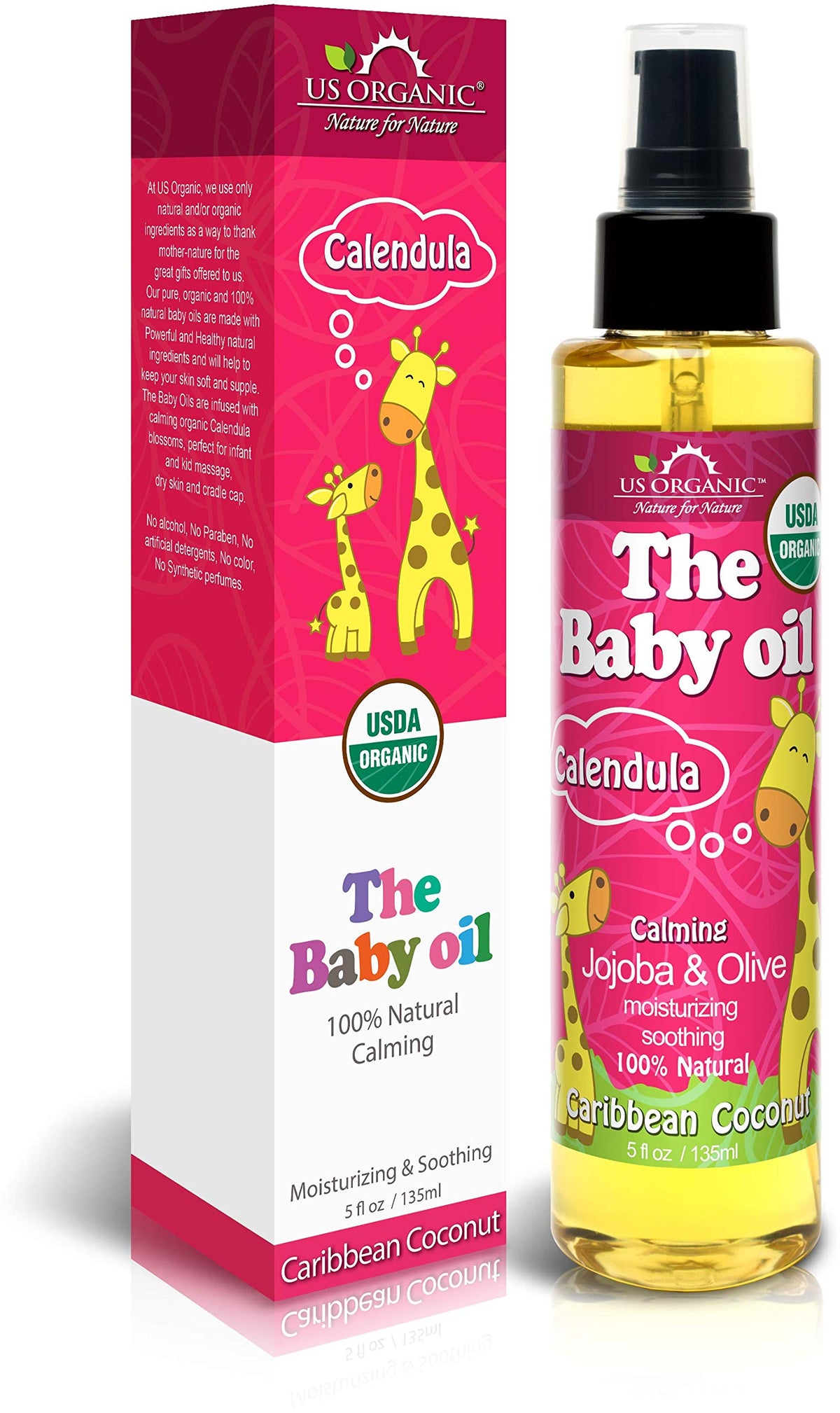 US Organic Baby Oil