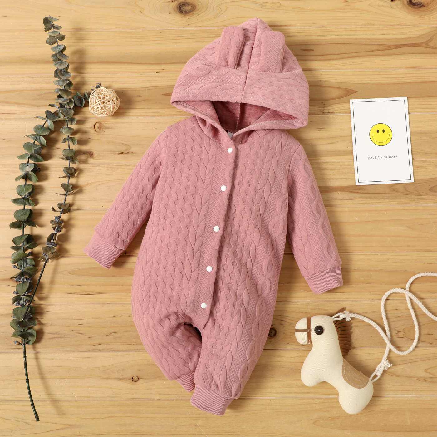 Baby Hooded Romper