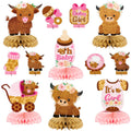 Highland Cow Centerpieces