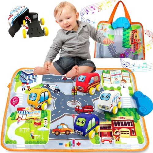 Musical Car Playmat Set