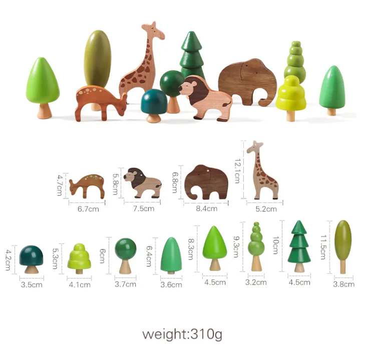 Wooden Learning Toy Set