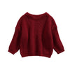 Fall Knitted Sweater Warm Pullover 6-9 months