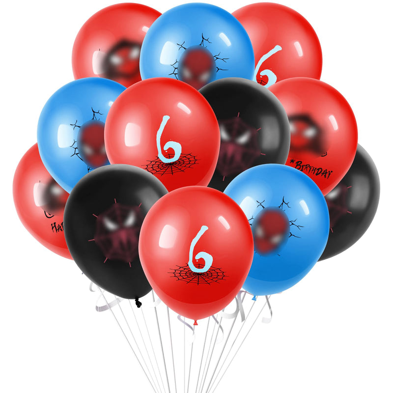 Spider Birthday Balloons