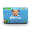 Comfees Premium Diapers, Size 7, Case of 80 (4 Bags of 20)
