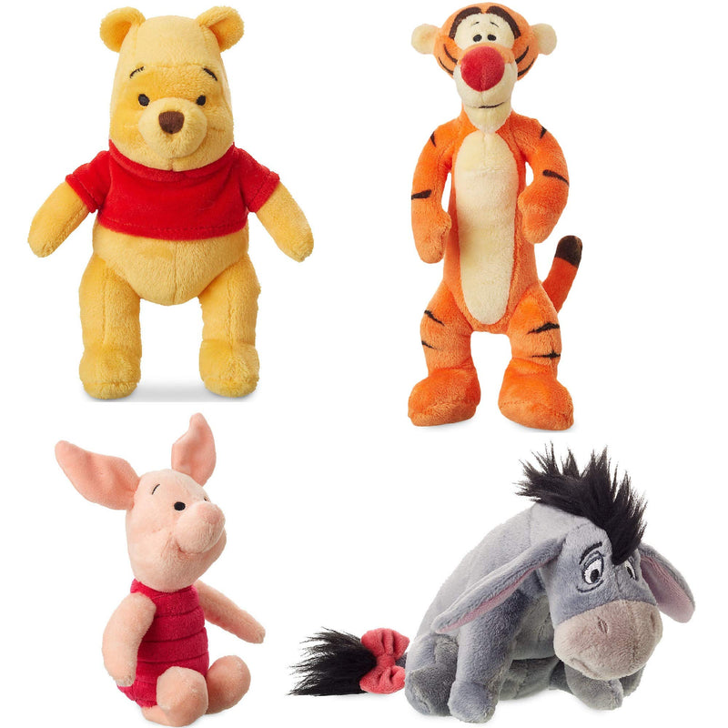 Disney Original Winnie The Pooh Mini Plush Set