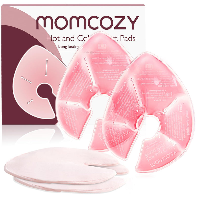 Momcozy Larger Breast Therapy Packs Hot and Cold 2 Pack
