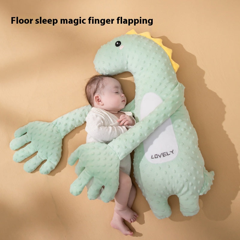 Green Dinosaur Pillow