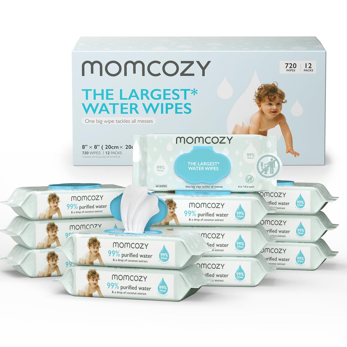 Momcozy Water Wipes