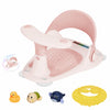Pink Wddbb bath seat with bath accessories — pink color only