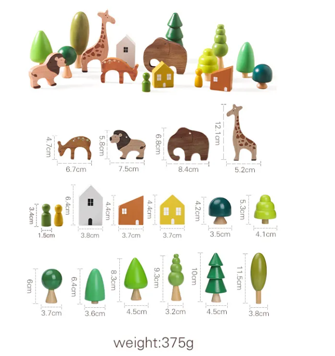 Wooden Learning Toy Set