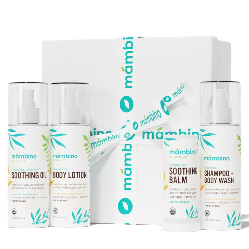 Mambino Organics Baby Arrival Essential Care Gift Set
